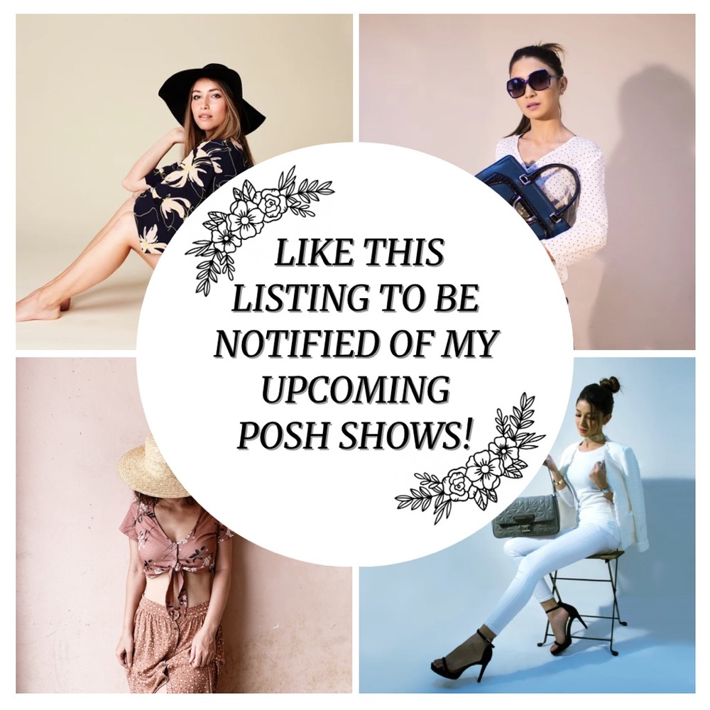 💖Like this listing to be notified when I go live w/ amazing brands & deals!😃🎉